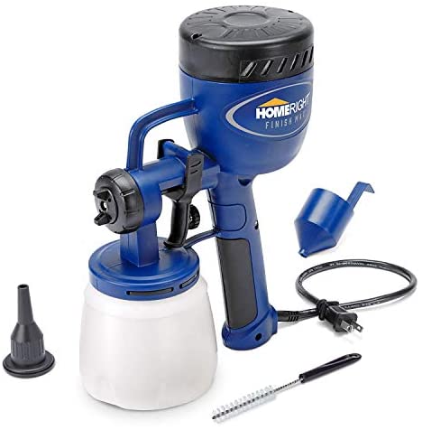 HomeRight C800766, C900076 Power Painter, Home Sprayer Tool, HVLP Spray Gun for Painting Projects, Finish Max